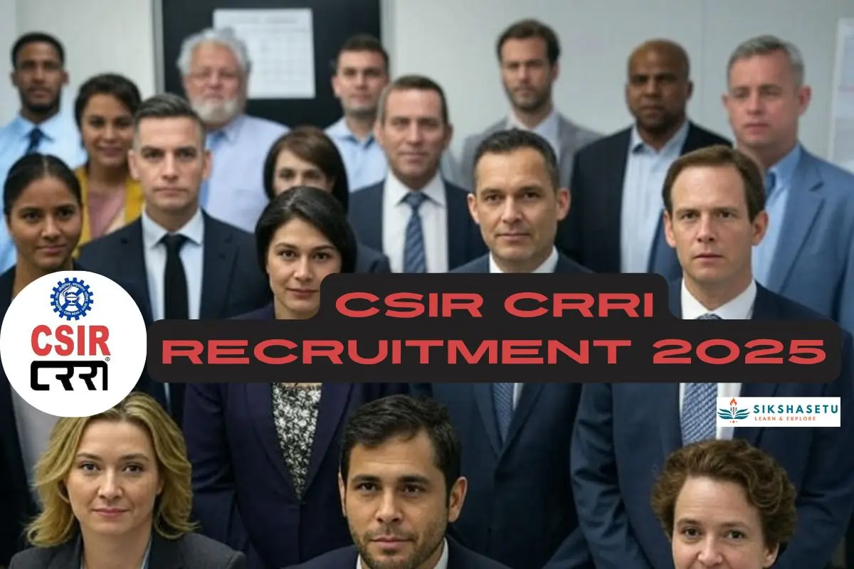 CSIR CRRI Recruitment 2025