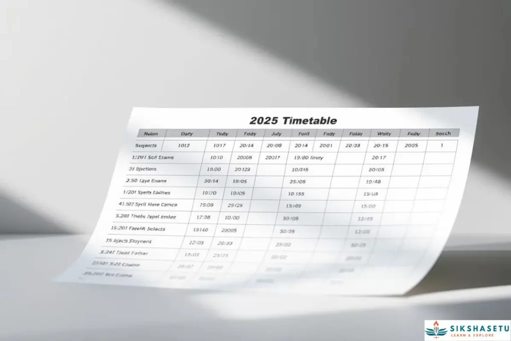 SSC 2025 Calendar Release Date