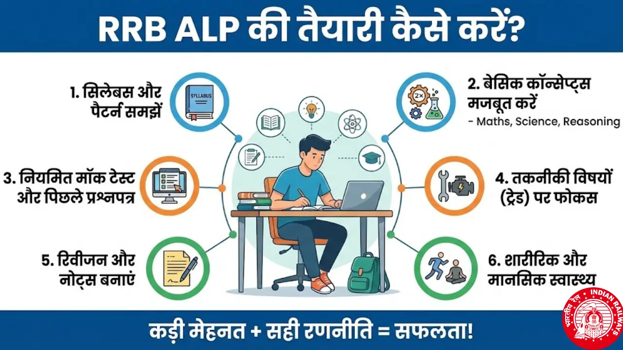 RRB ALP 2026 Syllabus – CBT 1, CBT 2 Part A-B, CBAT + 100 Days Study Plan